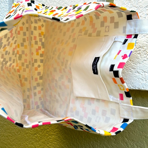 Kate Spade ♠️ canvas book tote - Picture 6 of 8